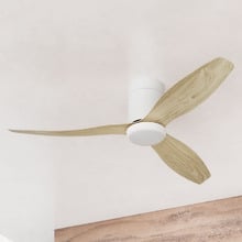 Alina 132cm DC Low Profile Ceiling Fan with LED Light
